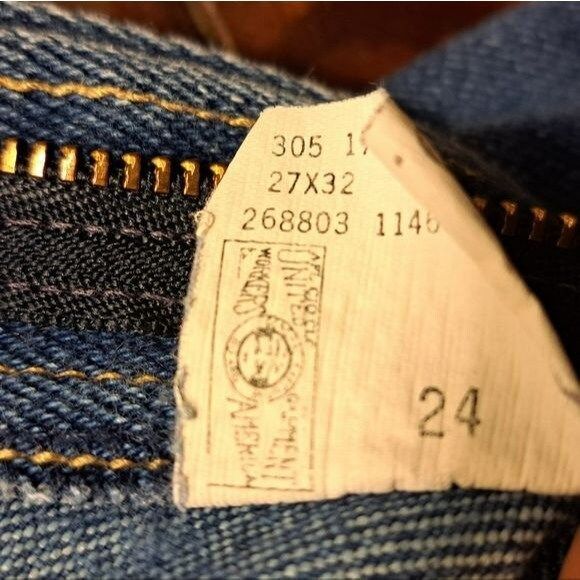 High Waist LEE Vintage Blue Jeans - Picture 6 of 6